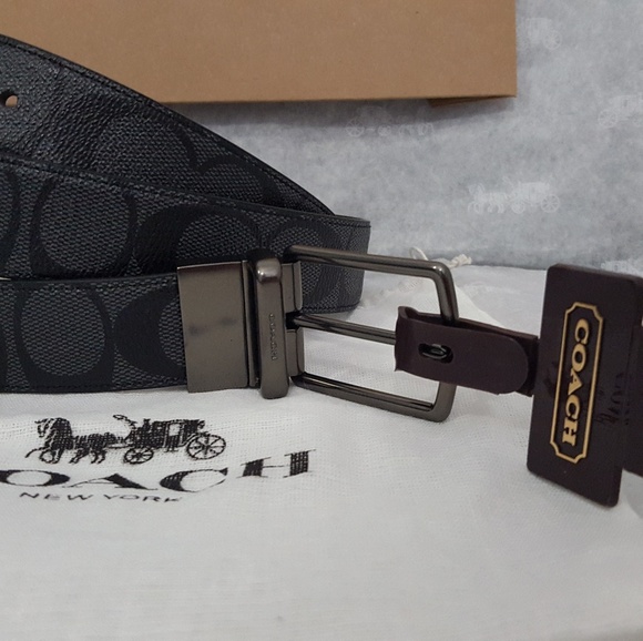 COACH CUT-TO-SIZE REVERSIBLE BELT - Picture 2 of 3